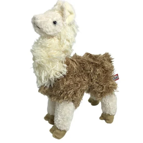 Douglas Toys Douglas Alpaca Llama Plush Stuffed Animal White